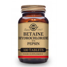 Betaína Clorhidrato con Pepsina Solgar
