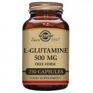 L-Glutamina 500mg 250 Cápsulas Solgar