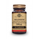 Selenio sin levadura 200 mcg Solgar 50 Comprimidos