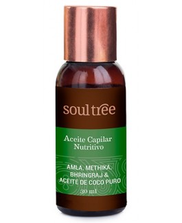 Aceite capilar Nutritivo Bhringraj, Amla y Coco Soultree