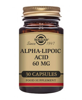 Ácido Alfa-Lipoico 60mg Solgar