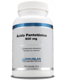 Ácido Pantoténico 500 mg Douglas