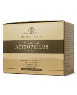 Acidophilus Plus Avanzado Solgar 120 Cápsulas