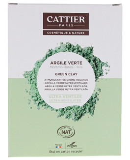 Arcilla Verde Ultraventilada en Polvo Cattier