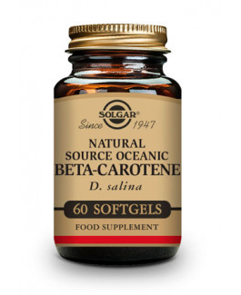 Beta Caroteno Oceanico Solgar 60 Cápsulas