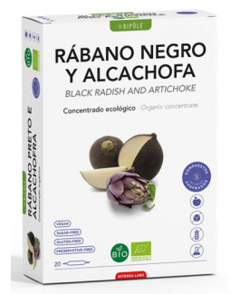 Rábano negro y alcachofa Bipole 20 ampollas de 10 ml