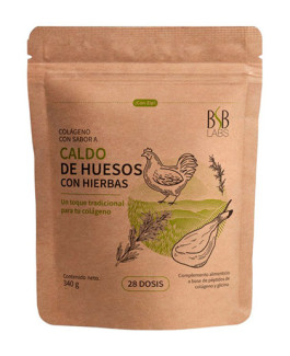 Caldo de Huesos con Hierbas