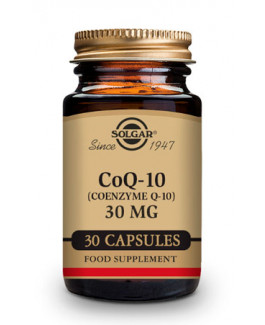 CoQ-10 30 mg Solgar 30 Cápsulas Vegetales