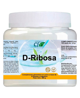 D-Ribosa 250g de CFN