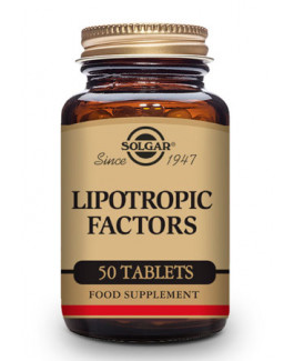 Factores Lipotrópicos Solgar 50 Comp