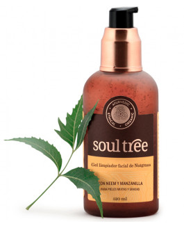 Gel Limpiador Facial Nutgrass de Soultree