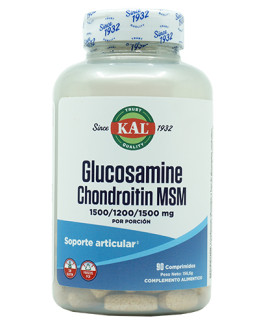 Glucosamine-Chondroitin-MSM de Kal