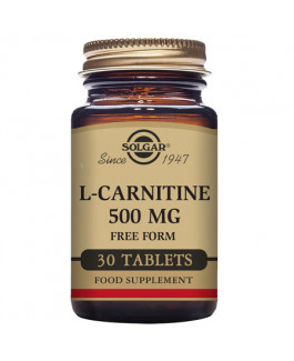 L-Carnitina 500mg 30 Comprimidos Solgar