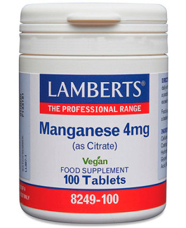 Manganeso 4 mg Lamberts