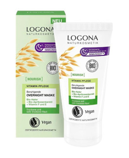 Mascarilla Vitamínica Calmante Nocturna Avena Bio