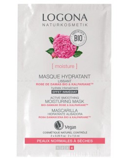 Mascarilla Facial Hidratante Rosas Bio Logona
