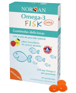 Omega-3 FISK Jelly Gominolas