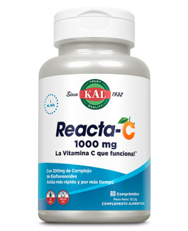 Reacta-C 1000 mg | Vitamina C NO ácida