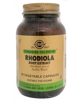 Rodiola Raíz Solgar 60 Cápsulas Vegetales