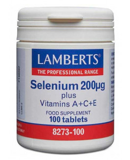 Selenio 200 mcg más Vitaminas A+C+E