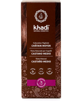 Tinte Vegetal Castaño Medio Khadi