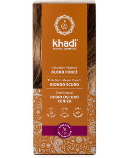 Tinte Vegetal Rubio Oscura-Ceniza Khadi