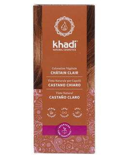 Tinte Vegetal Castaño Claro Khadi