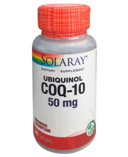 Ubiquinol CoQ10 50 mg Solaray