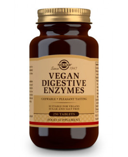 Vegan Enzimas Digestivas Solgar