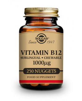 Vitamina B12 1000mcg Cianocobalamina Solgar