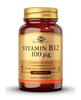 Vitamina B12 100 mcg Solgar