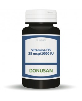 Vitamina D3 1000 UI cápsulas 