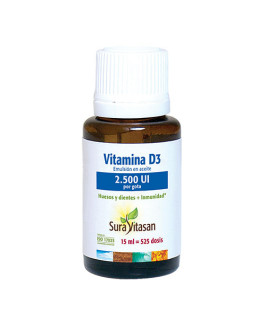Vitamina D3 1000 UI gotas
