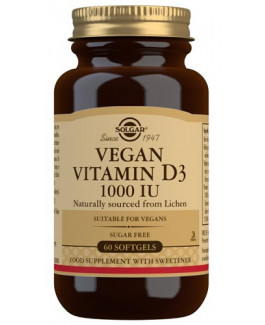 Vitamina D3 Vegana 1000 UI
