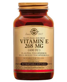 Vitamina E 400 UI 268 mg Solgar