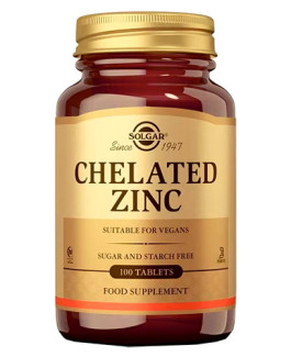 Zinc Quelado Solga 100 Comprimidos